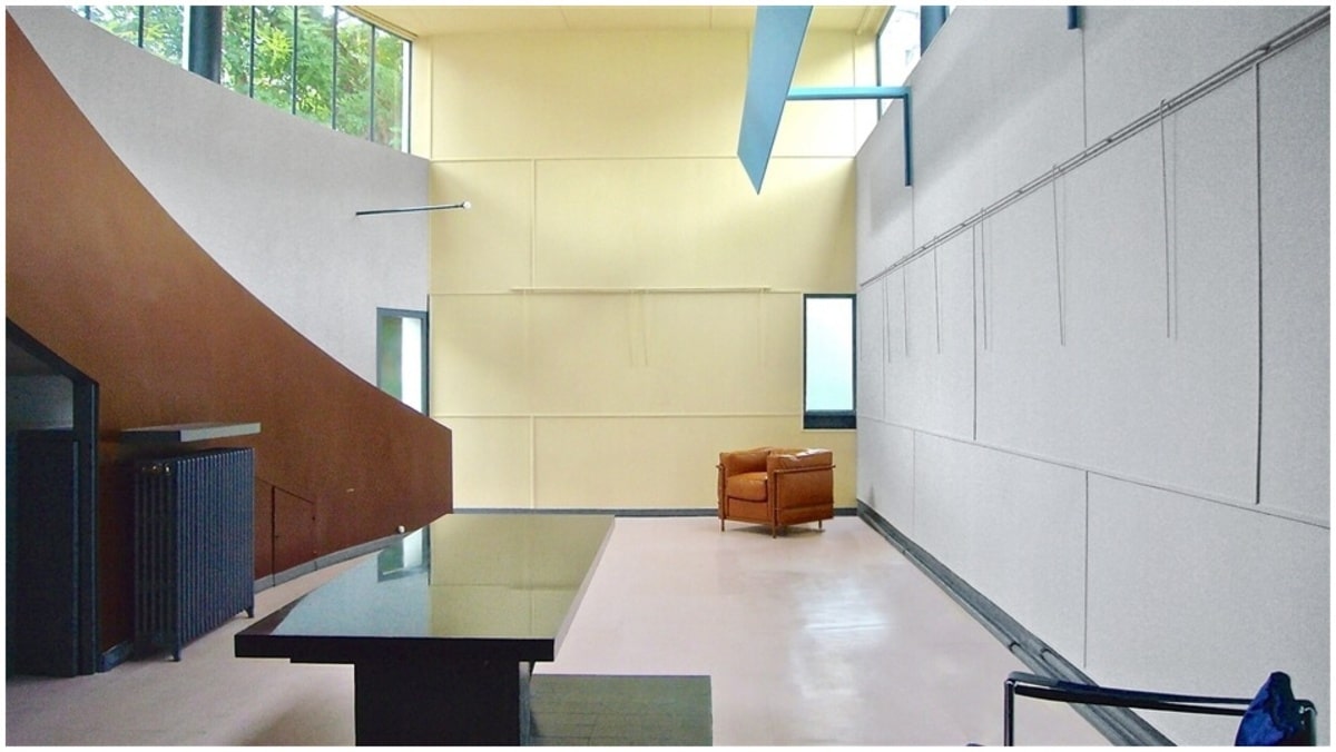Architecture couleur et peinture, Le Corbusier 