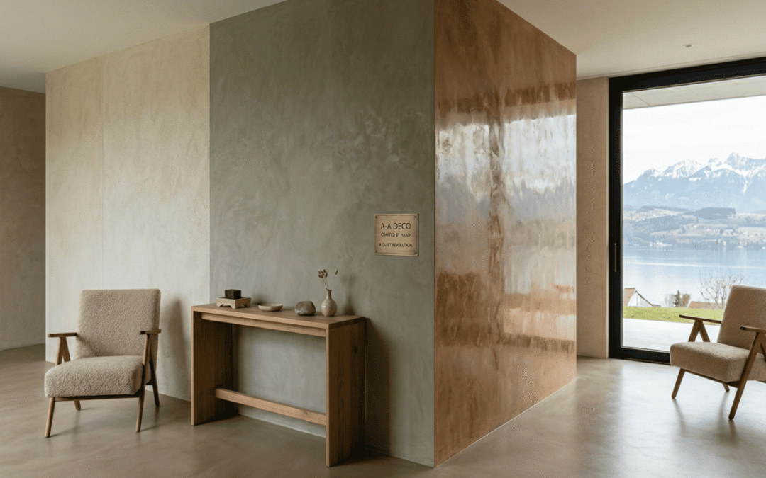 Venetian Plaster, Tadelakt and Decorative Renders: When Your Walls Become Works of Art