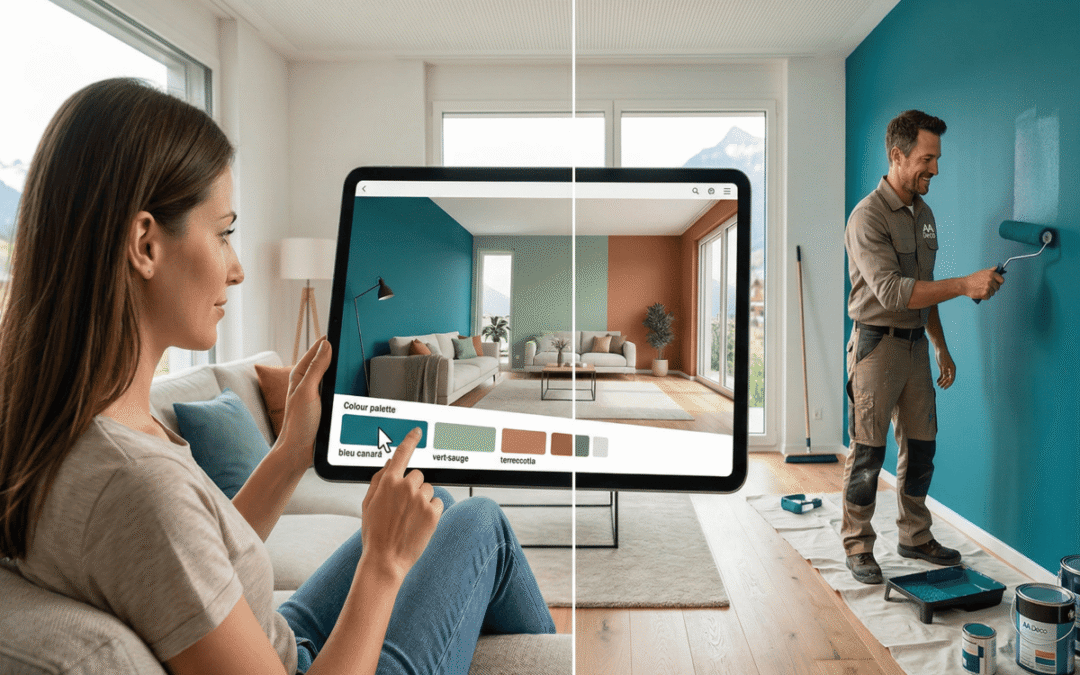 Rénovation intérieure : comment l&rsquo;intelligence artificielle vous aide à visualiser votre peinture avant les travaux